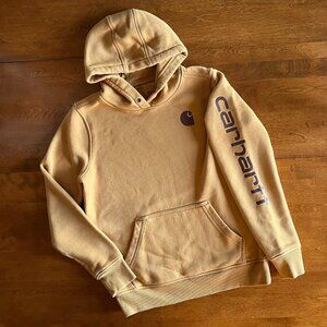 Carhartt golden tan hoodie M 8-10